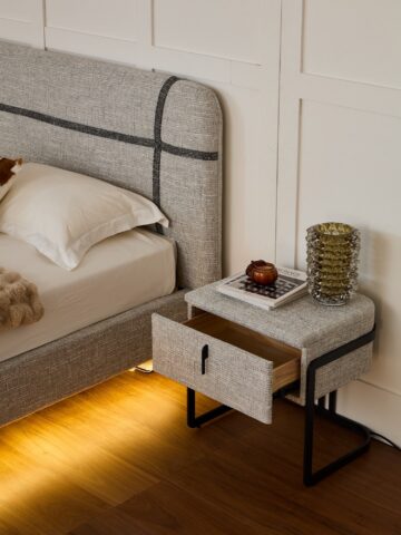 שידה דגם פראג - בגוון אפור