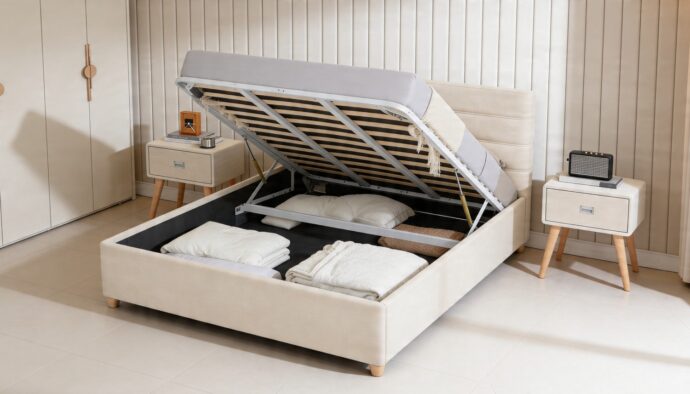 חדר שינה יוקרתי – מיטה עדן + ארון בראשית