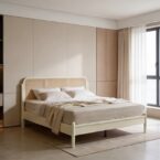 מיטה דגם תבור שמנת + מזרן מתנה