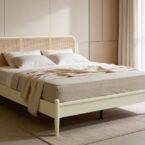 מיטה דגם תבור שמנת + מזרן מתנה