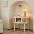 מיטה דגם תבור שמנת + מזרן מתנה