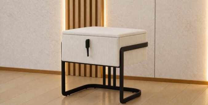 שידה דגם מעיין - בגוון שמנת