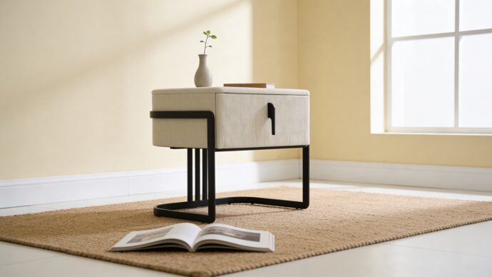 שידה דגם מעיין - בגוון שמנת