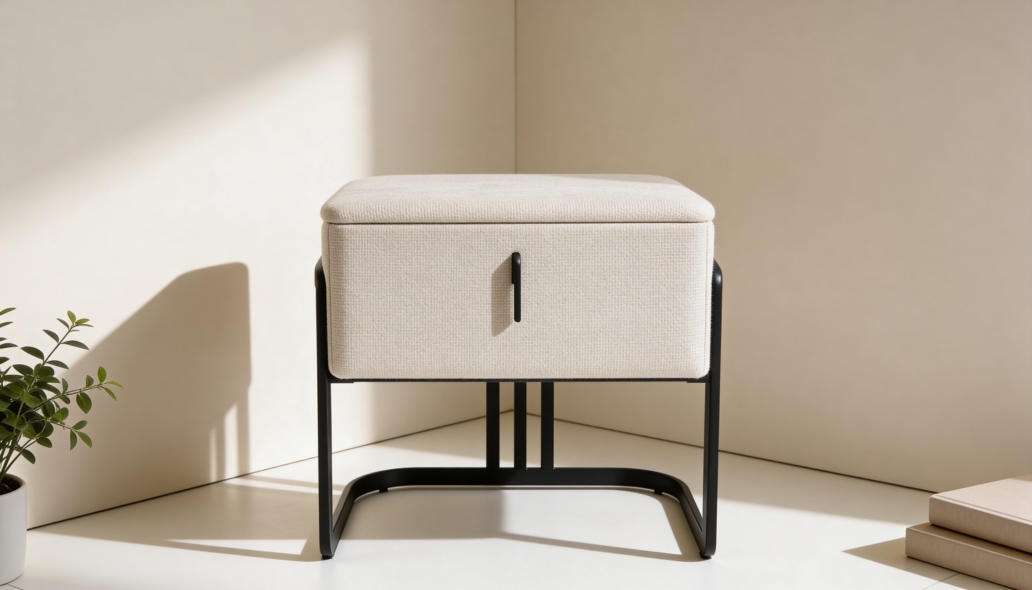 שידה דגם סקיי - בגוון שמנת