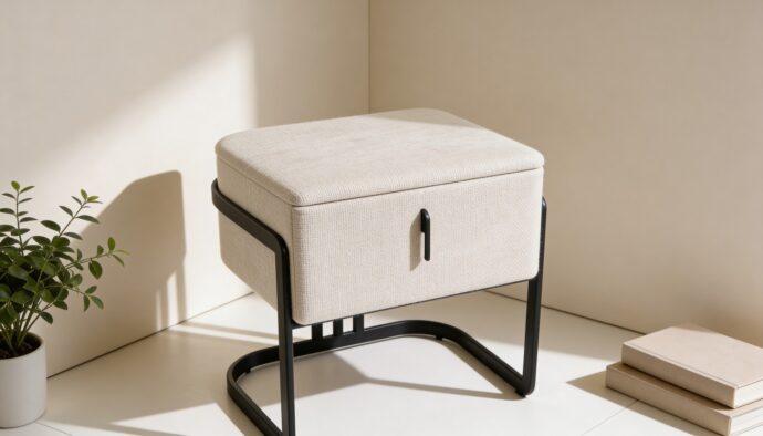 שידה דגם סקיי - בגוון שמנת