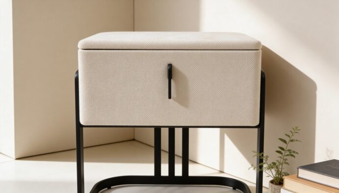 שידה דגם סקיי - בגוון שמנת