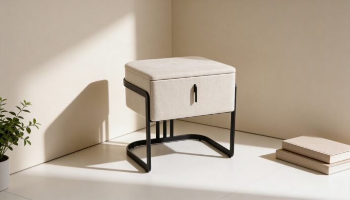 שידה דגם סקיי - בגוון שמנת